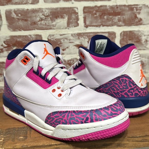 Air Jordan Nike 3 Retro 2019 Youth Sz7Y - Picture 3 of 11